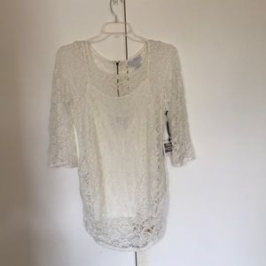 Jessica Simpson lace blouse